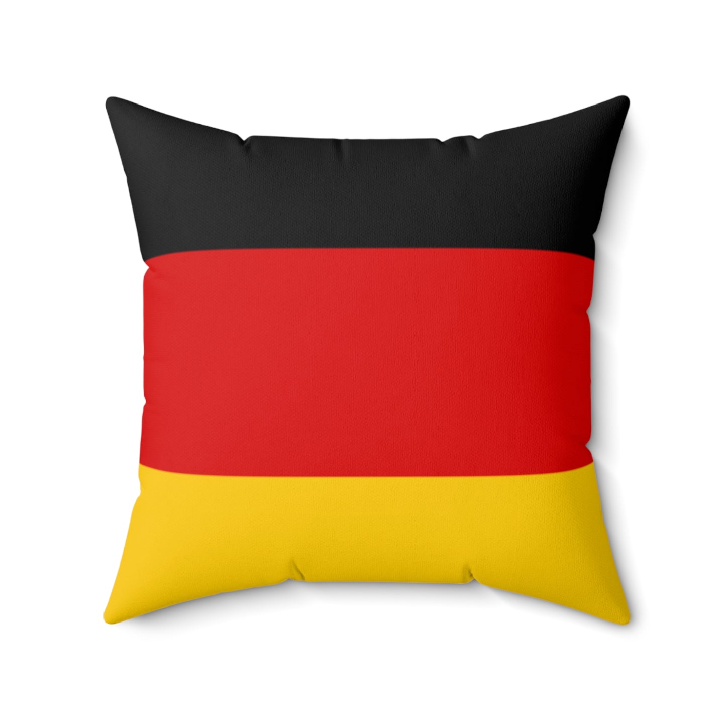 German Flag Decorative Pillow - Cozy Home Accent for Sports Fans and Celebrations