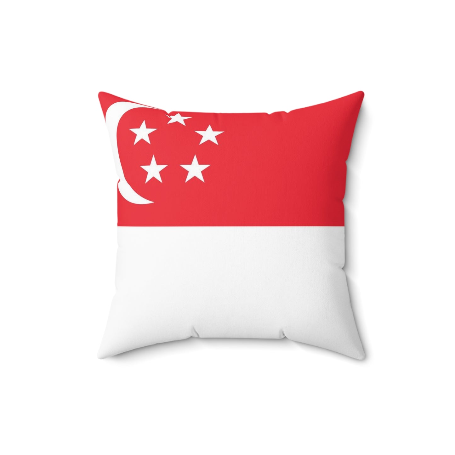 Singapore Flag Throw Pillow - Cozy Home Decoration