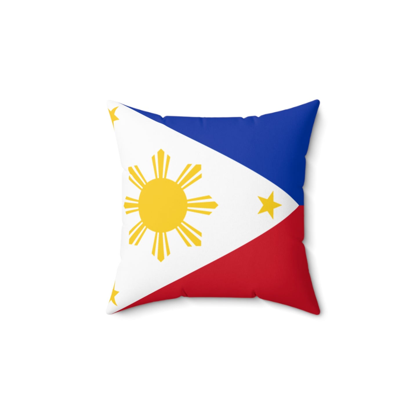 Philippine Flag Square Pillow – Vibrant Home Decor for Filipinos & Patriots