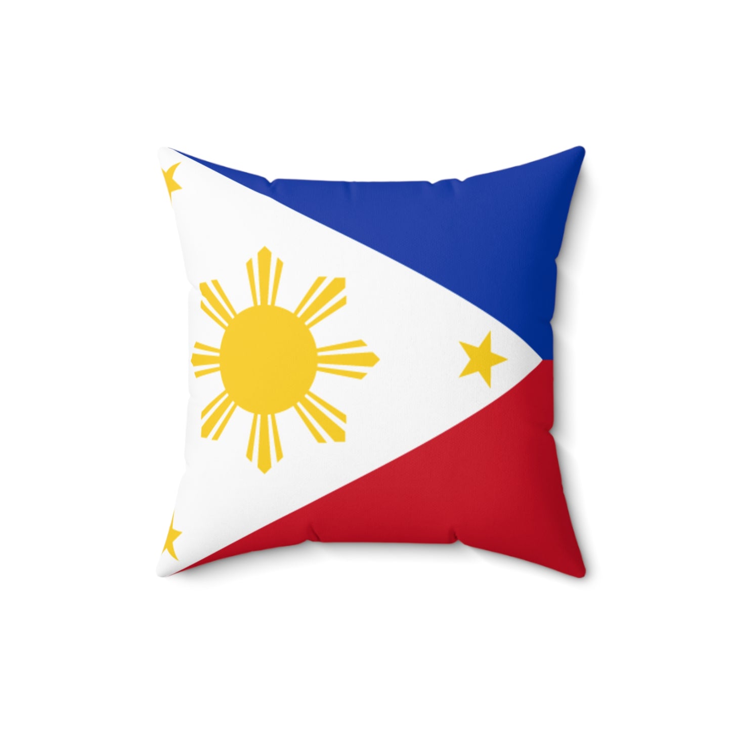 Philippine Flag Square Pillow – Vibrant Home Decor for Filipinos & Patriots