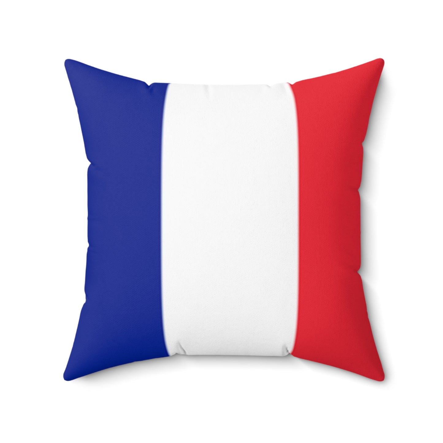 French Flag Square Pillow | Cozy Home Decor for National Holidays