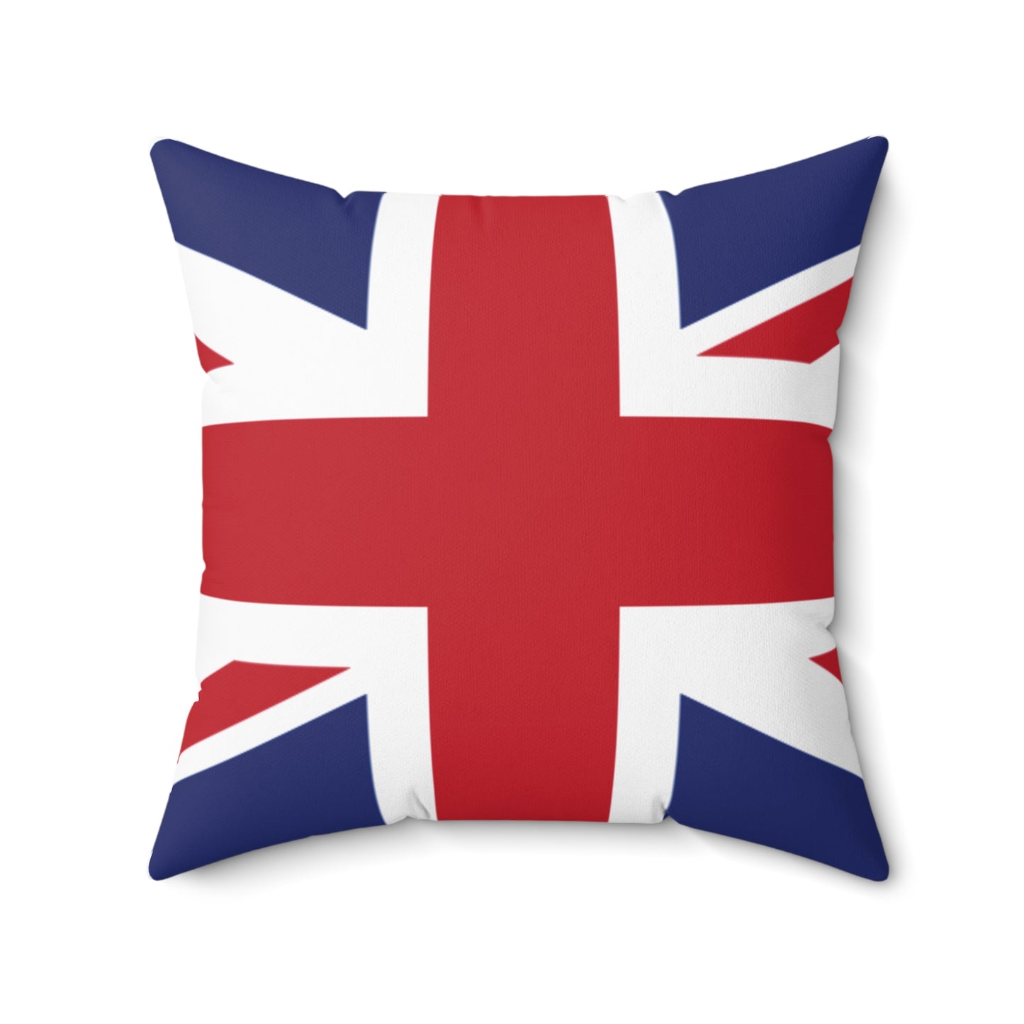 United Kingdom Flag Square Pillow Patriotic Home Decor