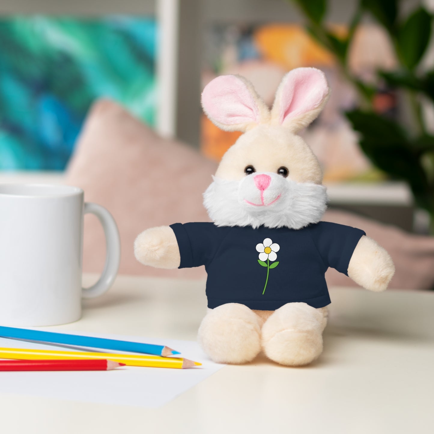 Adorable Flower Tee Bear Plushie – Perfect Gift for Kids & Celebrations