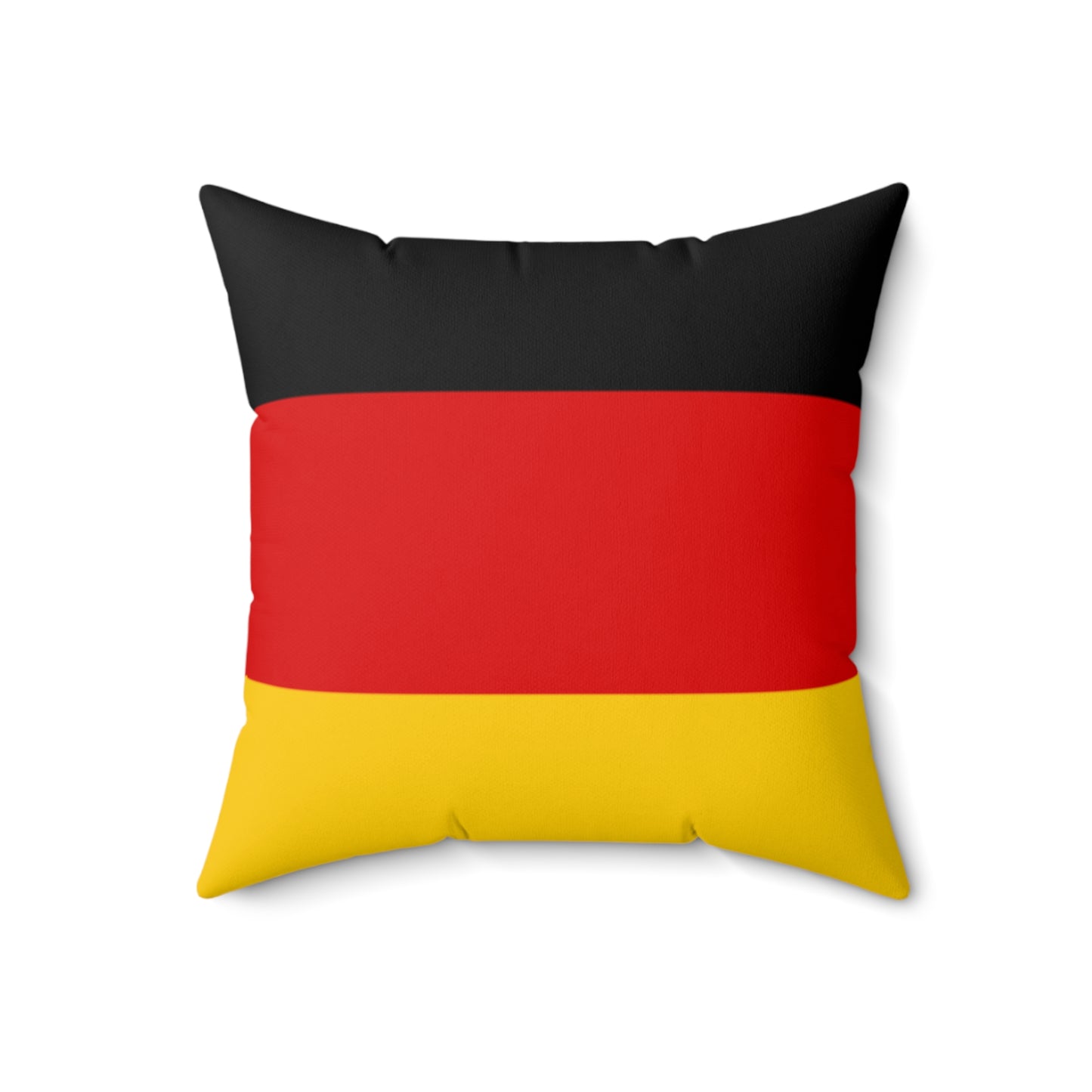 German Flag Decorative Pillow - Cozy Home Accent for Sports Fans and Celebrations