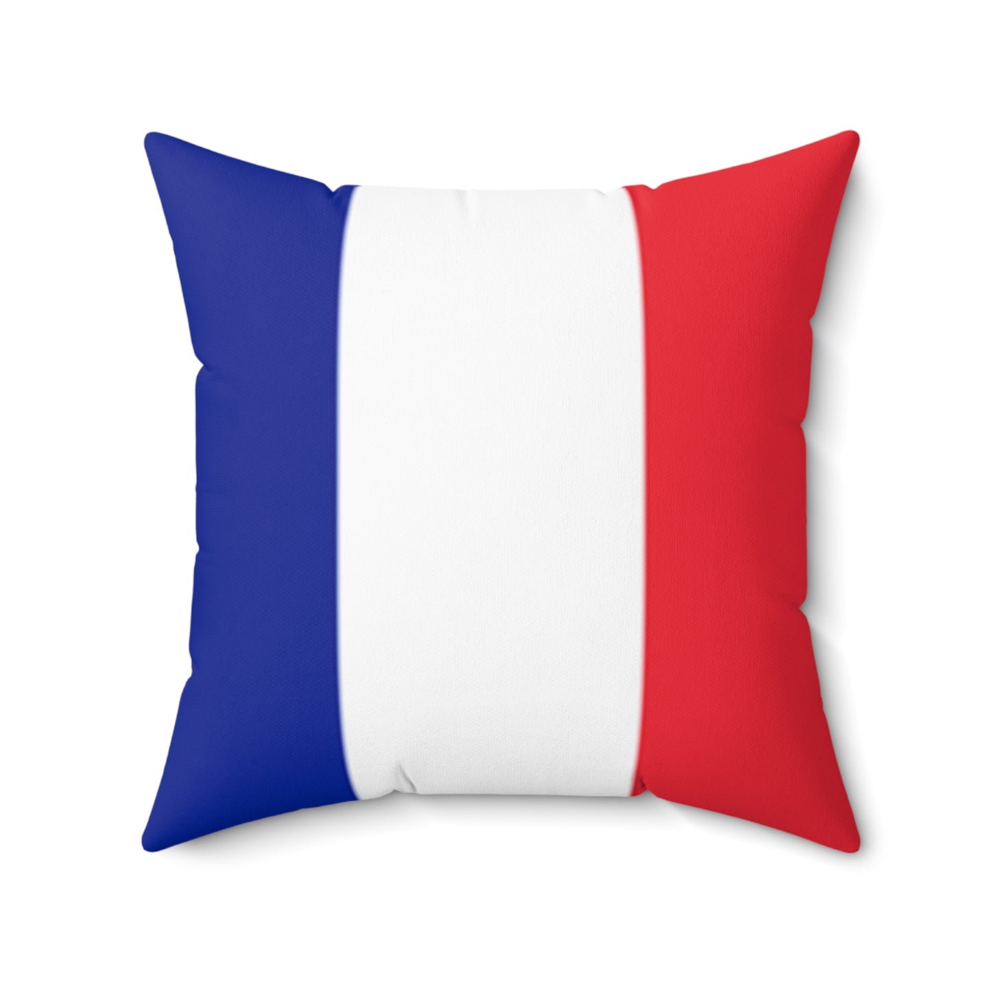 French Flag Square Pillow | Cozy Home Decor for National Holidays