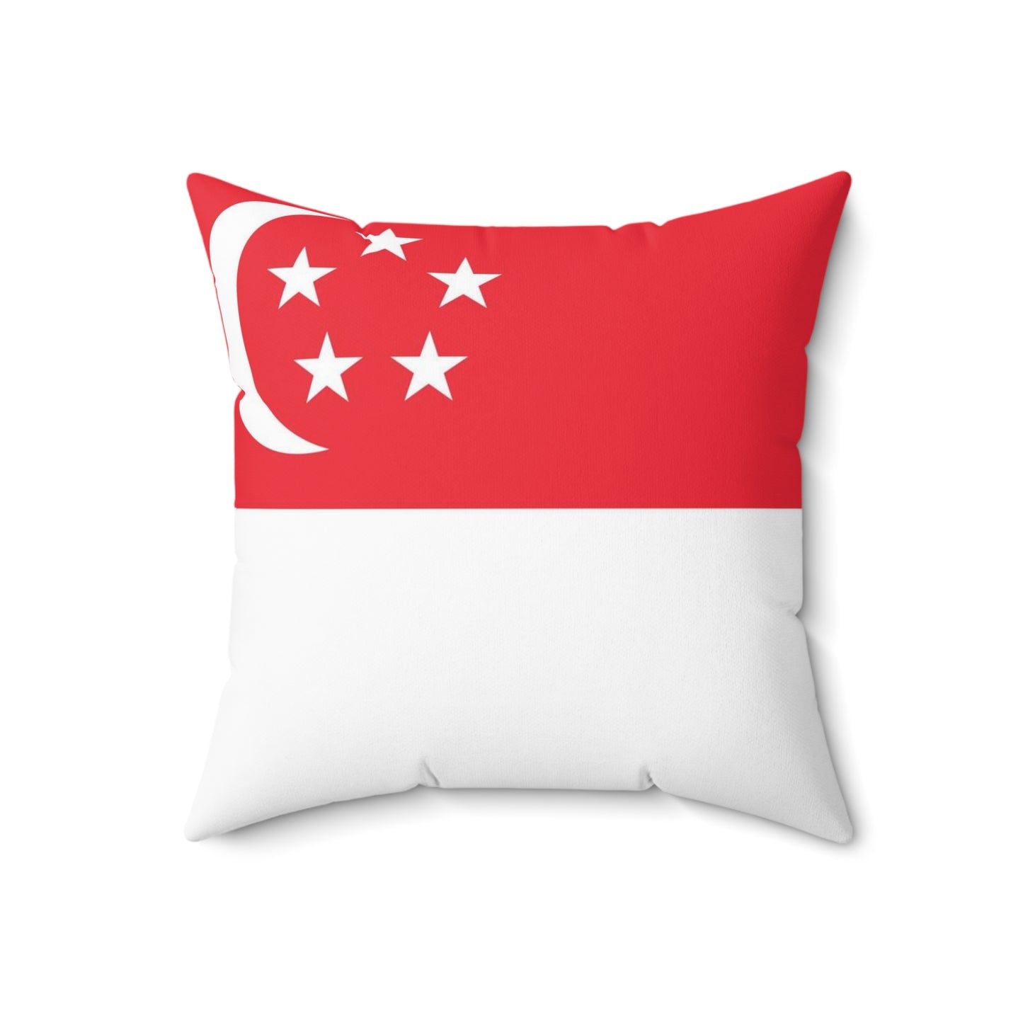 Singapore Flag Throw Pillow - Cozy Home Decoration