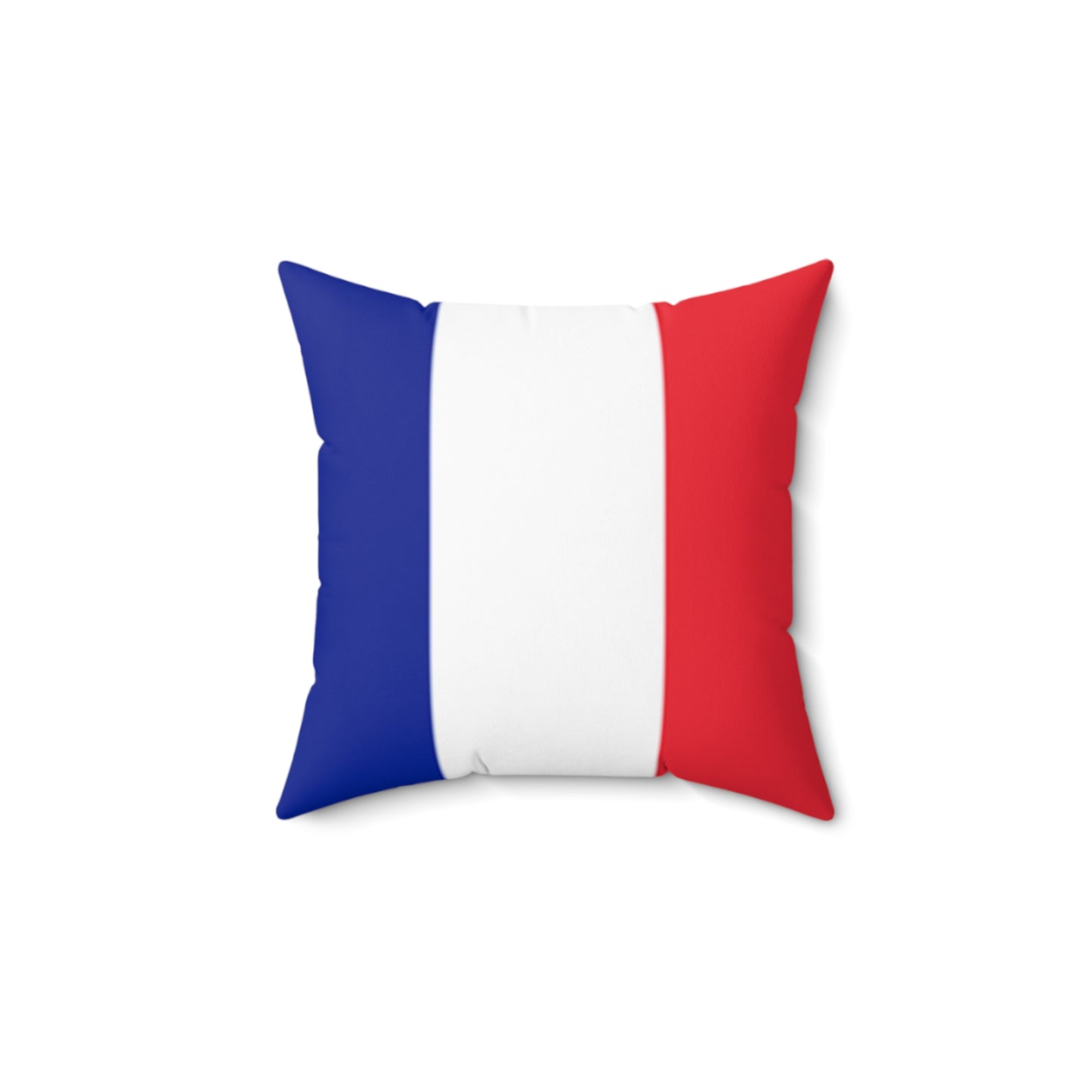 French Flag Square Pillow | Cozy Home Decor for National Holidays