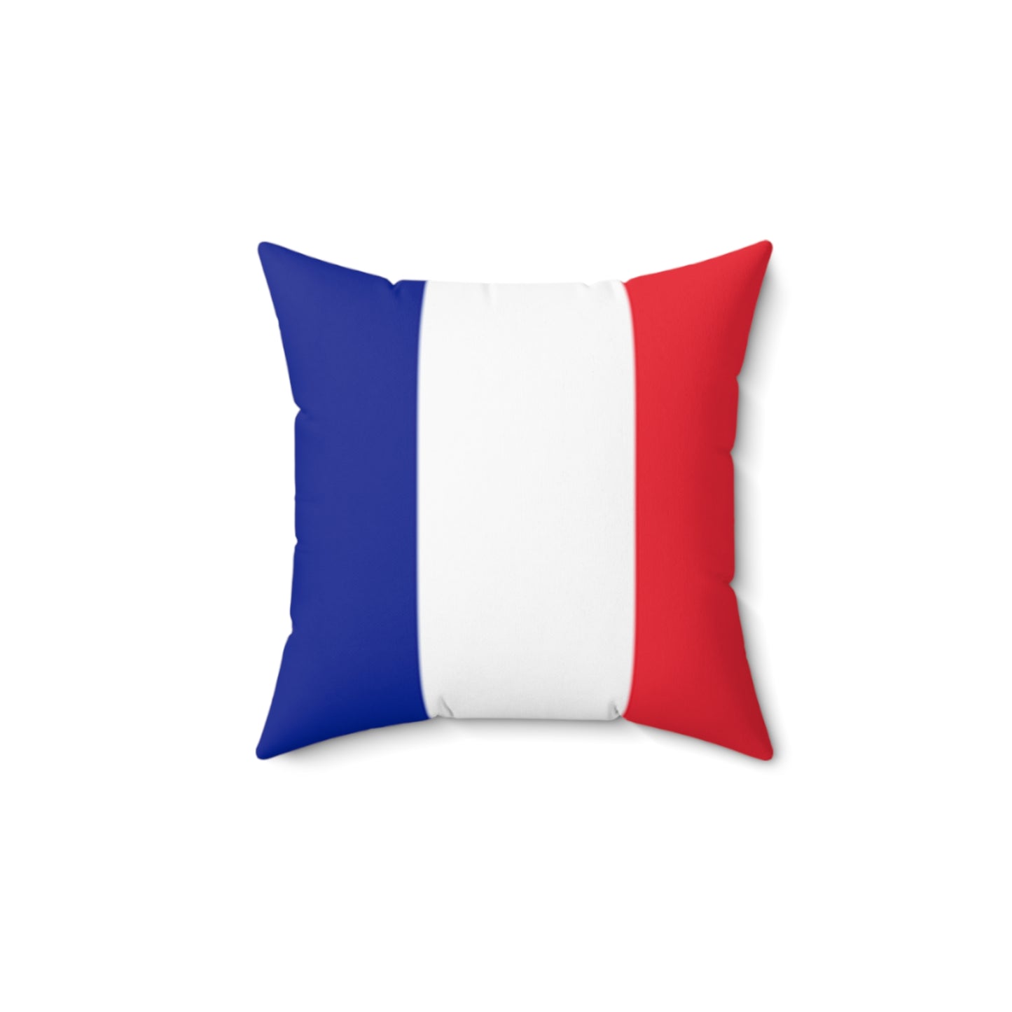 French Flag Square Pillow | Cozy Home Decor for National Holidays