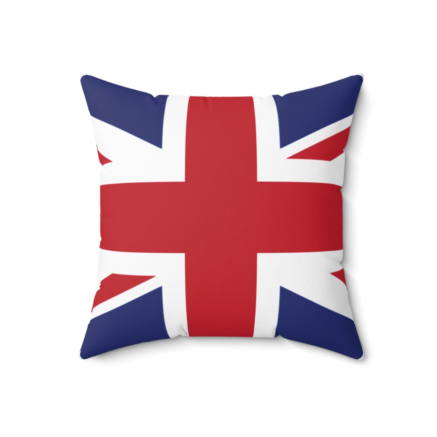 United Kingdom Flag Square Pillow Patriotic Home Decor