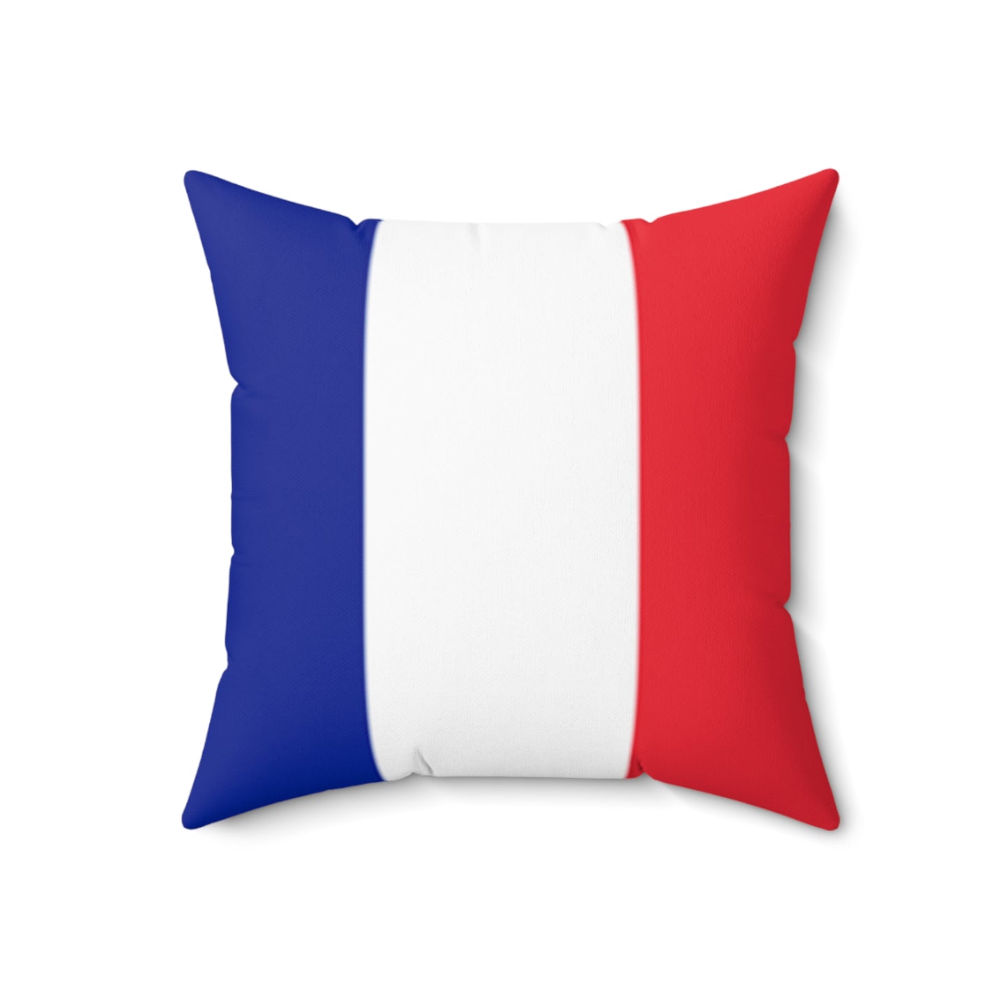 French Flag Square Pillow | Cozy Home Decor for National Holidays