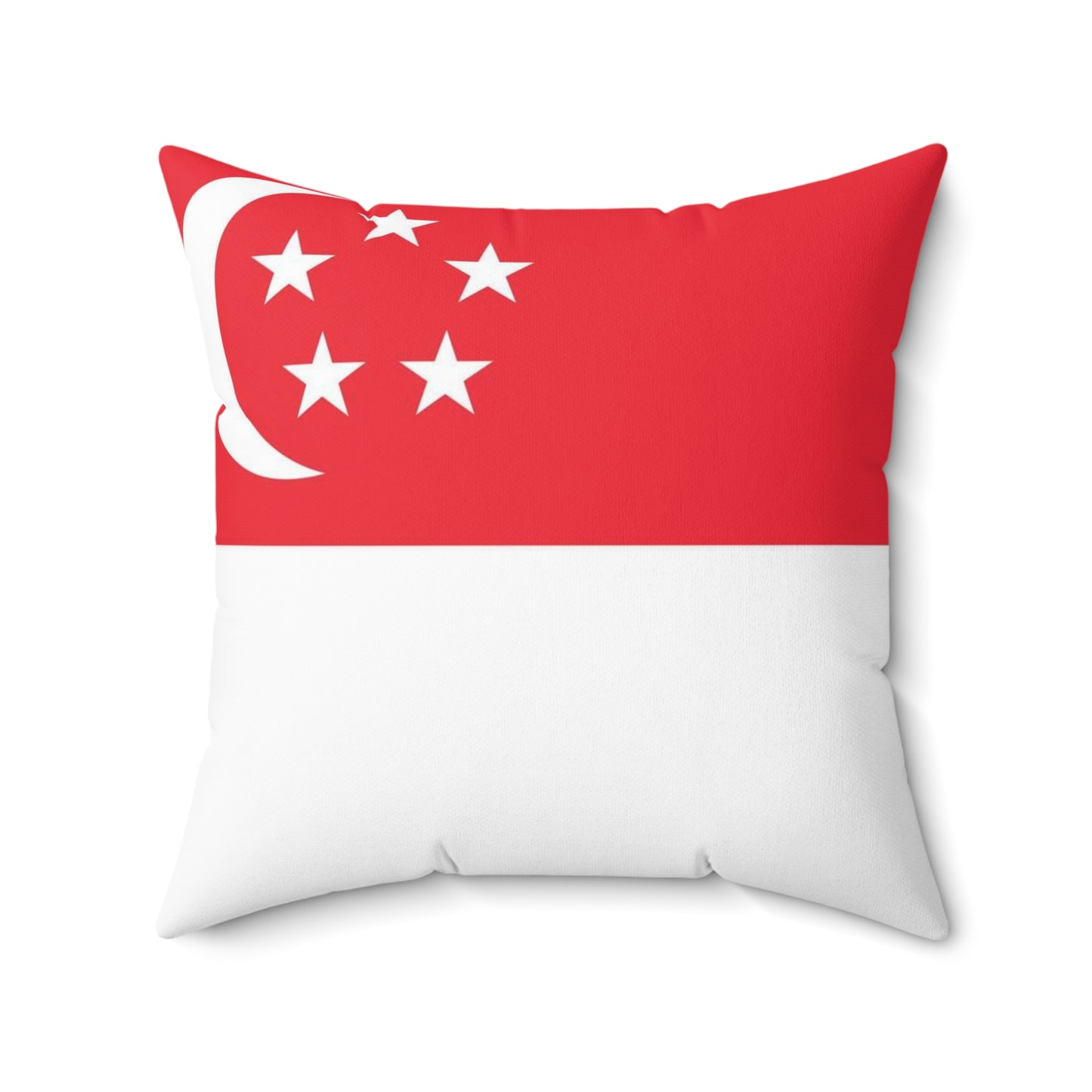 Singapore Flag Throw Pillow - Cozy Home Decoration