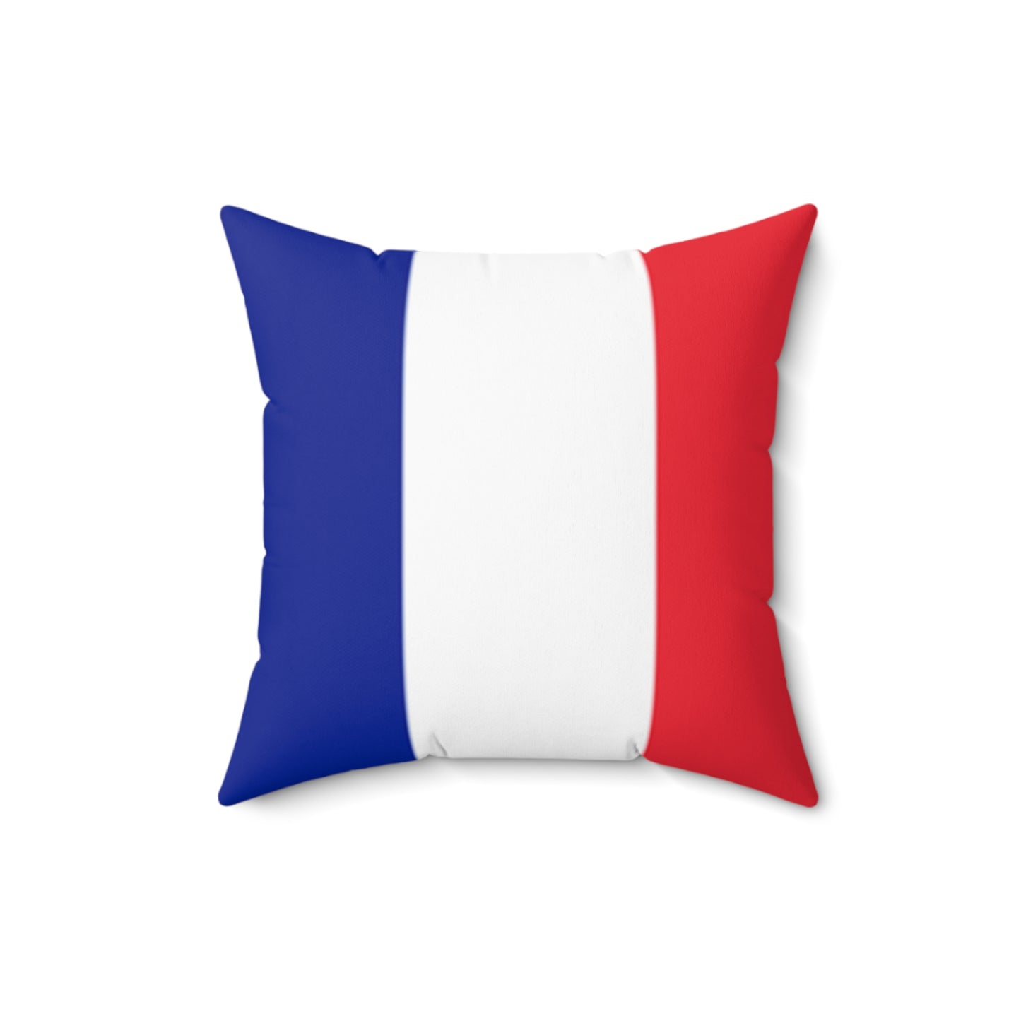 French Flag Square Pillow | Cozy Home Decor for National Holidays