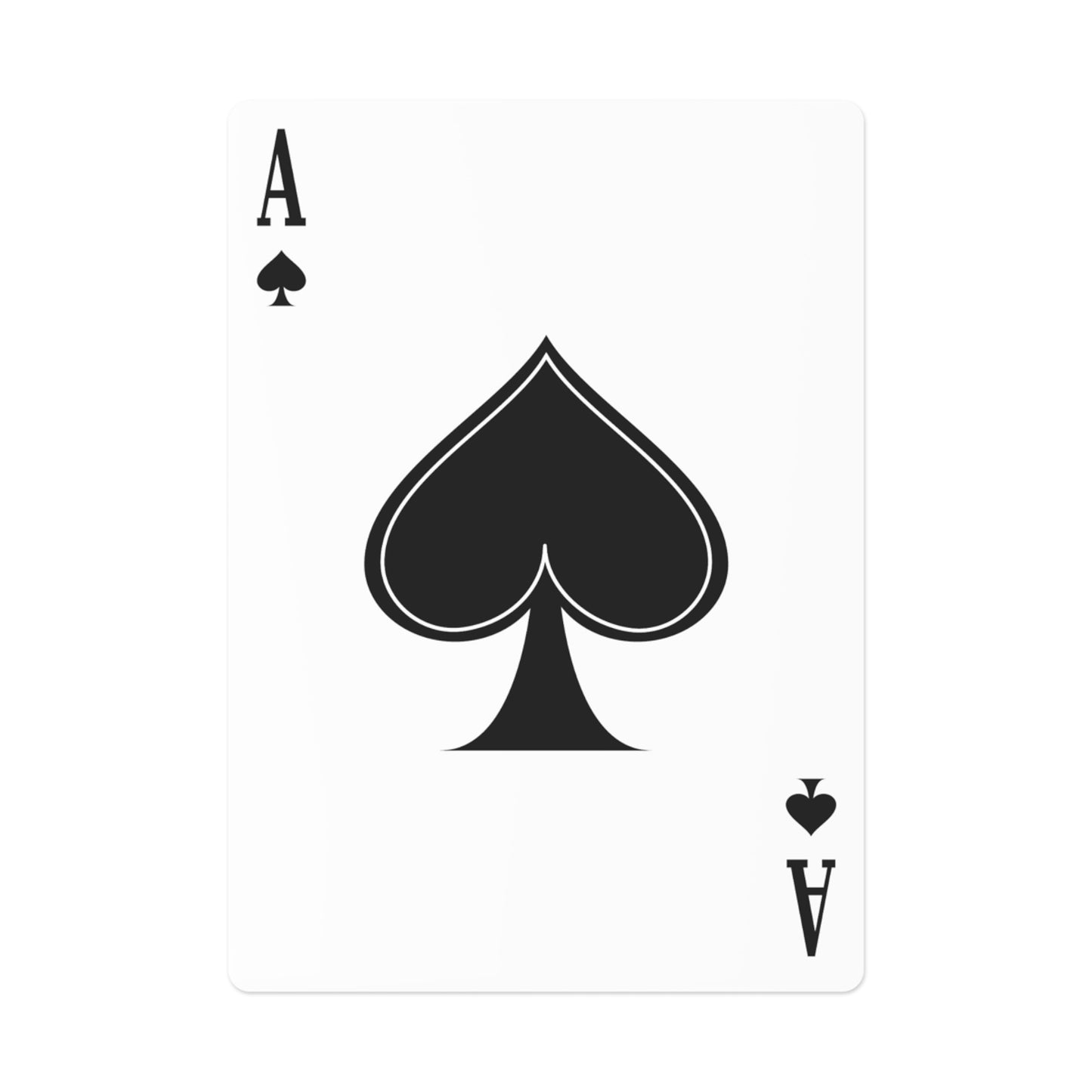 Elegant Poker Card Deck - Vintage Design for Game Nights & Collectors