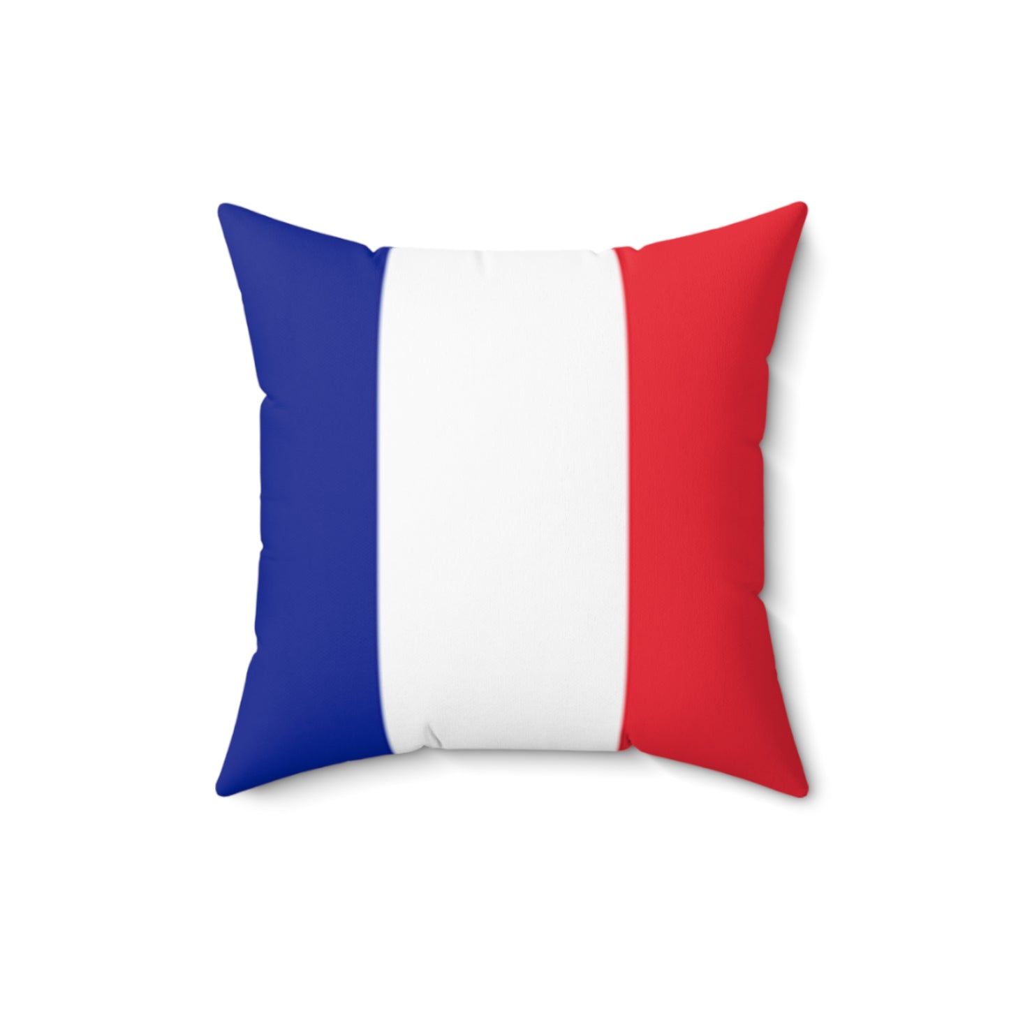 French Flag Square Pillow | Cozy Home Decor for National Holidays