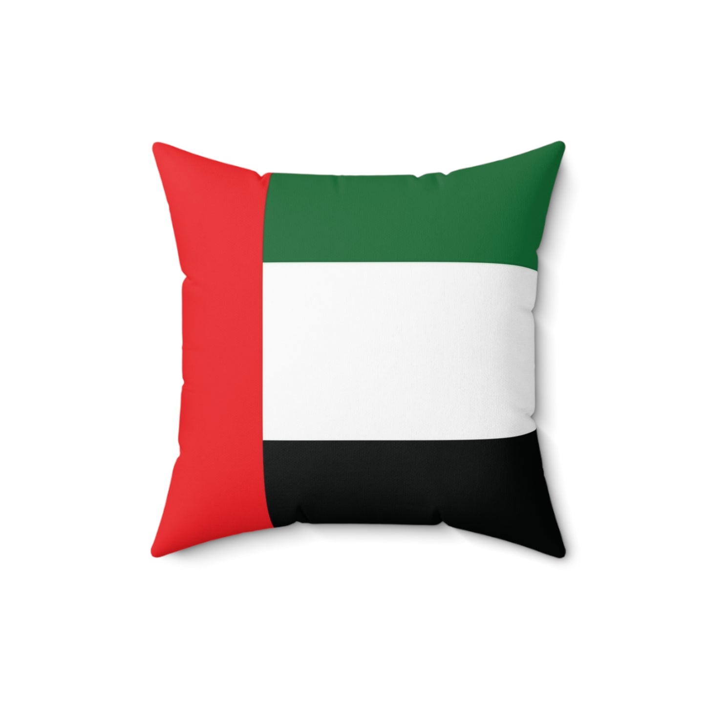 UAE Flag Square Pillow - Cozy Home Decor for National Day & Celebrations