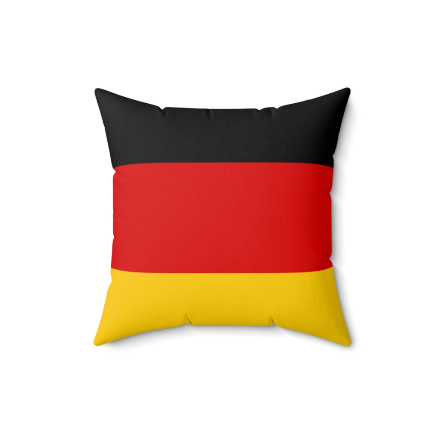 German Flag Decorative Pillow - Cozy Home Accent for Sports Fans and Celebrations