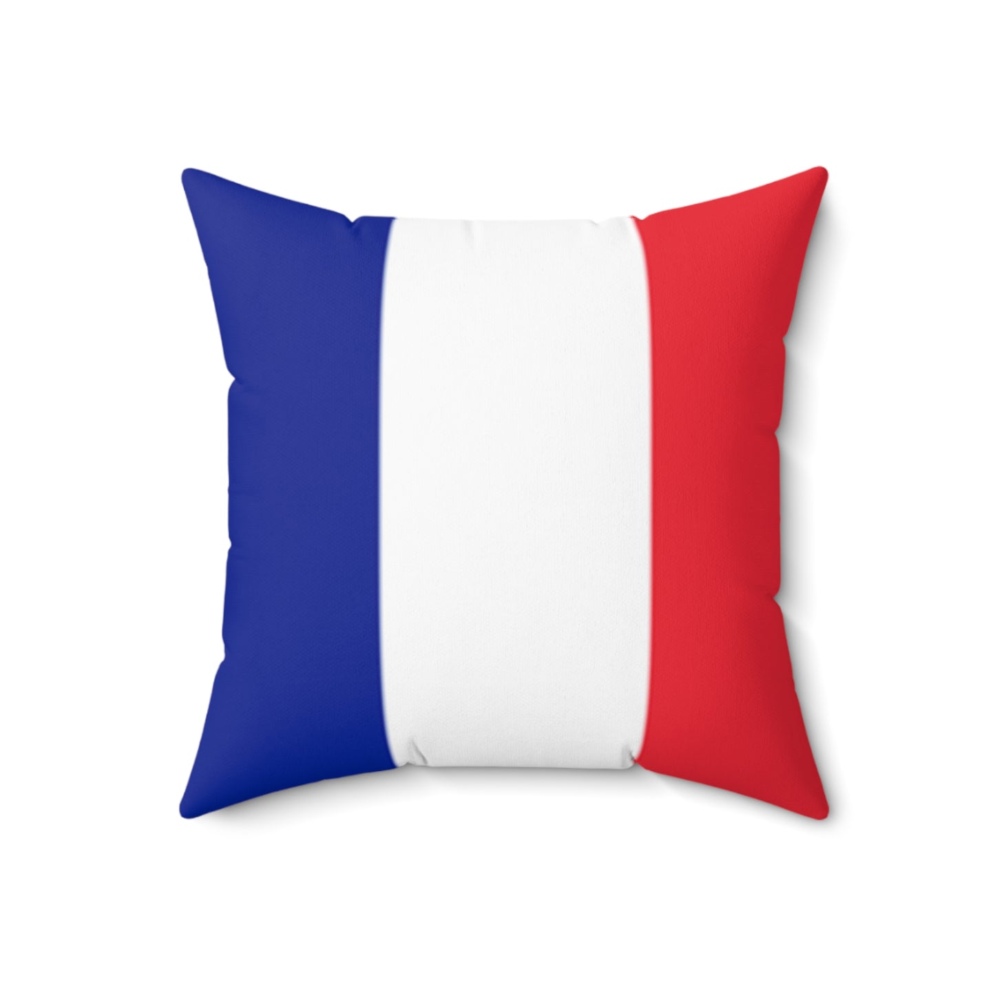 French Flag Square Pillow | Cozy Home Decor for National Holidays